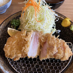 Tonkatsu Akari - 上ロースカツ定食1540円