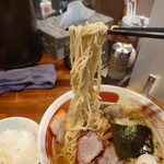 麺屋 悠 - モチモチの細麺