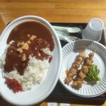 DRAGON Lunch - クロコダイルカレー　シャムワニ串焼