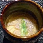 四季茶房八夢 - 豆乳の茶碗蒸し
