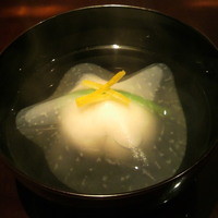 日本料理 晴山 - 12月蟹しんじょう　お椀