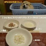 カーロ・フォレスタ元箱根ルチア - 《[Dog Menu]スペシャルドッグコース(ﾊｰﾌｻｲｽﾞ)》♨