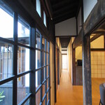 草庵 鍋島 - 回廊の廊下