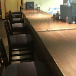 金鯱山 - カウンター席