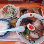 熊本ラーメン わさもん亭 - Aランチ