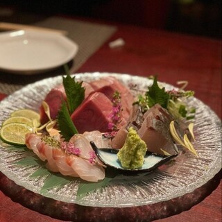 Assorted sashimi from Kyushu