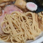 おおぜき中華そば店 - 麺の感じ