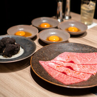 焼肉うしごろ 横浜店 - ザブトンのすき焼き 黒トリュフ