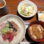 Sakana Raizou - 海鮮丼　1,200円