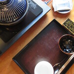 草庵 鍋島 - メインが鍋の朝食