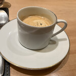 銀座 大石 - コーシーでおしまい。はぁ～たらふく食った～♡