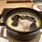 銀座 大石 - の中には白子～♡幸せ～♡