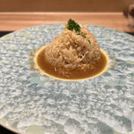 銀座 大石 - ほぐし身もたっぷり♡ブイヤベースにつけて洋風おじや的な！