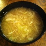 ビヤホールライオン - 豚汁