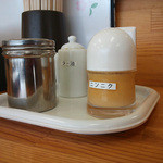 ちゃんぽんや桜亭 - 卓上