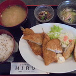 ヒロ - オーダーしたランチメニュー