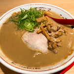 天下一品 中野店 - 【2022年01月】納豆ラーメン＠900円 (麺固め、スープ多め＋100円）合計1,000円、提供時。