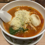 太陽のトマト麺withチーズ - ＊ 太陽のダブルチーズラーメン　1,078円