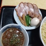 Hananokura - 特製鶏白湯塩（エビ系）つけ麺 1200円