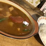 村上カレー店・プルプル - トマトチキンベジタブル（900円）