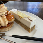 パティスリー・パリセヴェイユ - 濃厚！バニラ！濃いのにぱくぱく食べられるのは何故？底がサクサクで、上はねっとり。うまい。