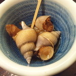魚山亭 - ミナ貝の煮付け