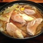 蕎麦きり吟 - 鴨南蛮そば(^O^)／