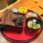 鰻う おか冨士 - 肝入り上うな重（6160円）