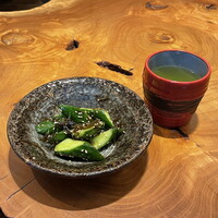 鰻う おか冨士 - お通し