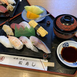 松寿し - おまかせランチ　¥1100(税込)