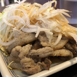 Gekkou Shokudou - 豚バラ炭火焼定食（レモン正油）
