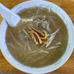 かつ平 - ラーメンみそ味のアップ