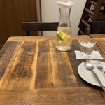 Italian table BENCIA - テーブルセッティング