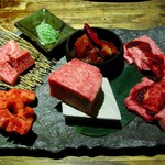 京やきにく 弘 - 今宵盛り合わせ(2名で6880円)
      