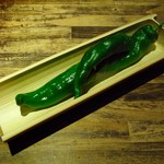 京やきにく 弘 - 万願寺とうがらし(300円)
      