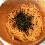 J PASTA - ウニとわさびとイカのスパゲティ