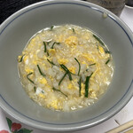 ふじ木 - 締めの雑炊