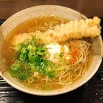 そばけん - ちく天温玉蕎麦