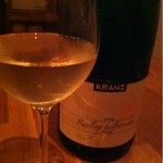 リストランティーノ ルベロ - アミューズに合う白ワイン！リースリングです！！