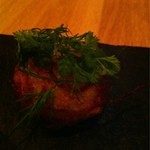 リストランティーノ ルベロ - タラとじゃがいもを使ったコロッケ、香ばしくて美味しい！