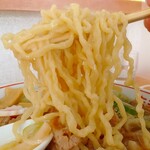 喜多方ラーメン 天高盛 - モチモチ感マックスの中太麺