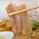 喜多方ラーメン 天高盛 - 国産豚バラのおいしいチャーシュー