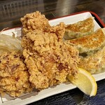 寒河江餃子 ふる家 - 餃子ミックス定食