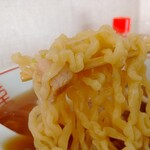 喜多方ラーメン 天高盛 - 曽我製麺の中太麺