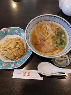 Chuugoku Ryouri Fumei - ラーメンと焼飯のAセット
