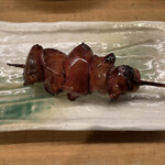 炭火串焼 鳥福 - 肝