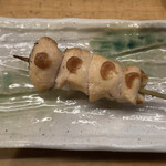 炭火串焼 鳥福 - ささみ梅