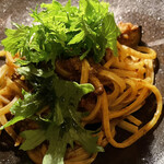 KYOTO BISTRO - 和牛ボロネーゼ、山椒の香り、京都産手打ち麺