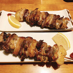 たたみ家 - ほろほろ鳥のバラ身串