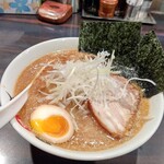 環七ラーメン 周麺 - 【2022.1.7(金)】環七ラーメン(並盛・140g・背脂普通)780円